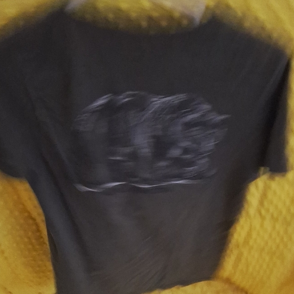 Columbia Black Tee with White Logo - Picture 3 of 5